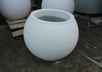 бетонный уличные вазы от производителя акция